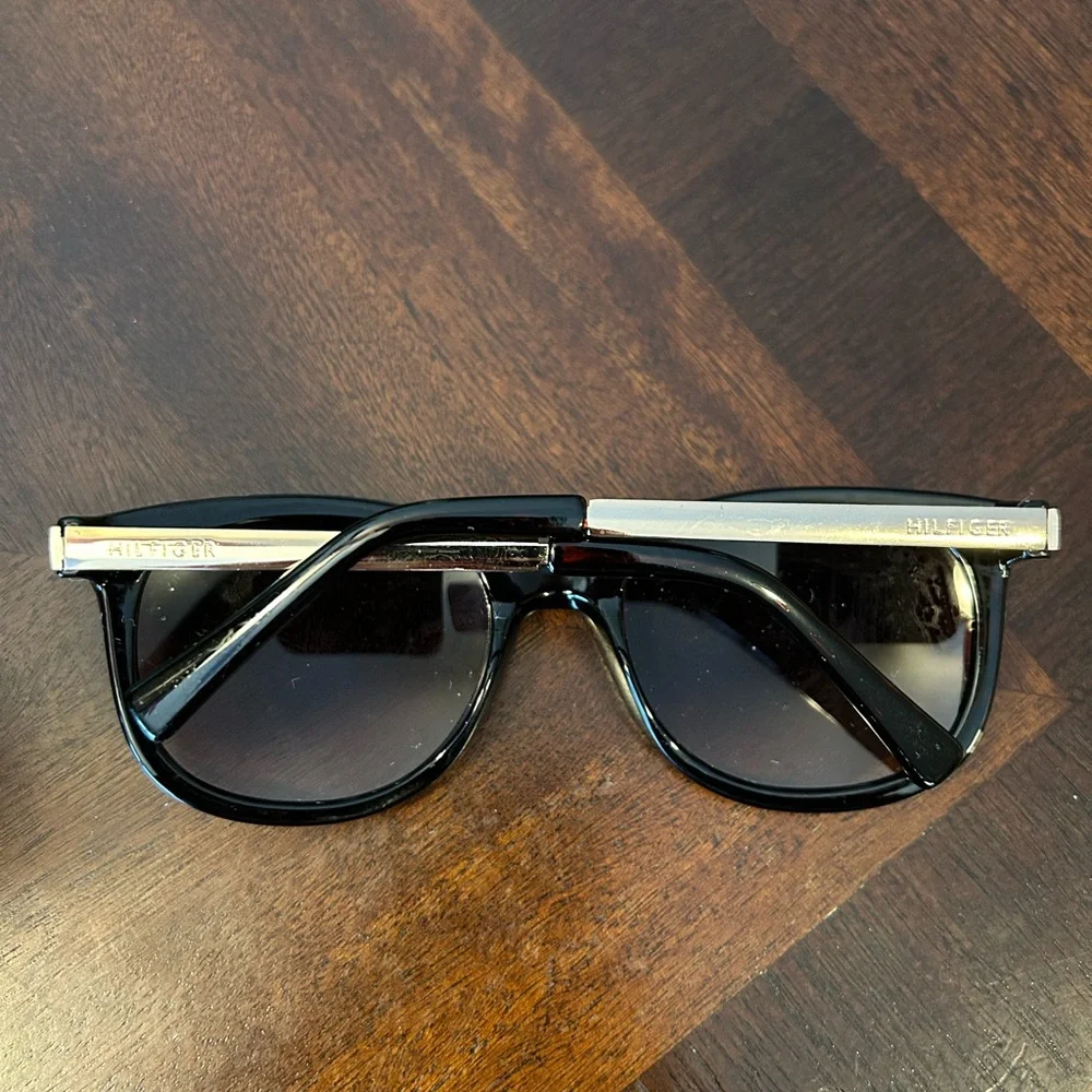 Tommy Hilfiger Black Sunglasses